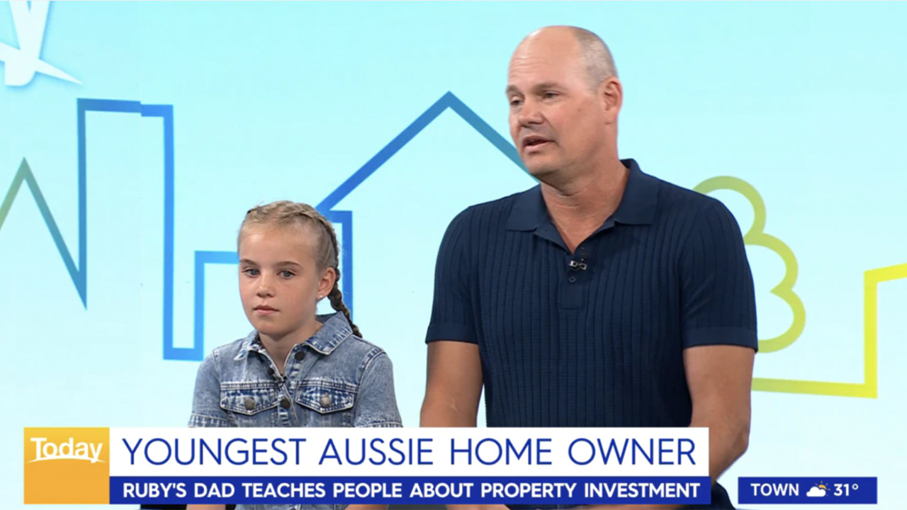 How 8-year-old Ruby McLellan became Australia's youngest home owner 