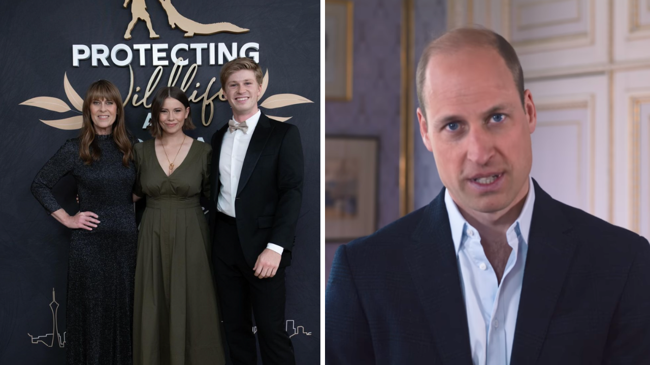 Prince William delivers surprise address at star-studded Steve Irwin gala