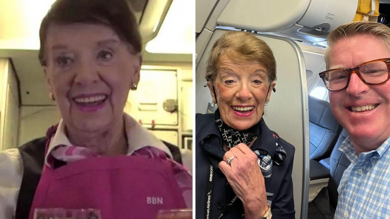 "Fly high, Bette!": World's longest-serving flight attendant dies aged 88