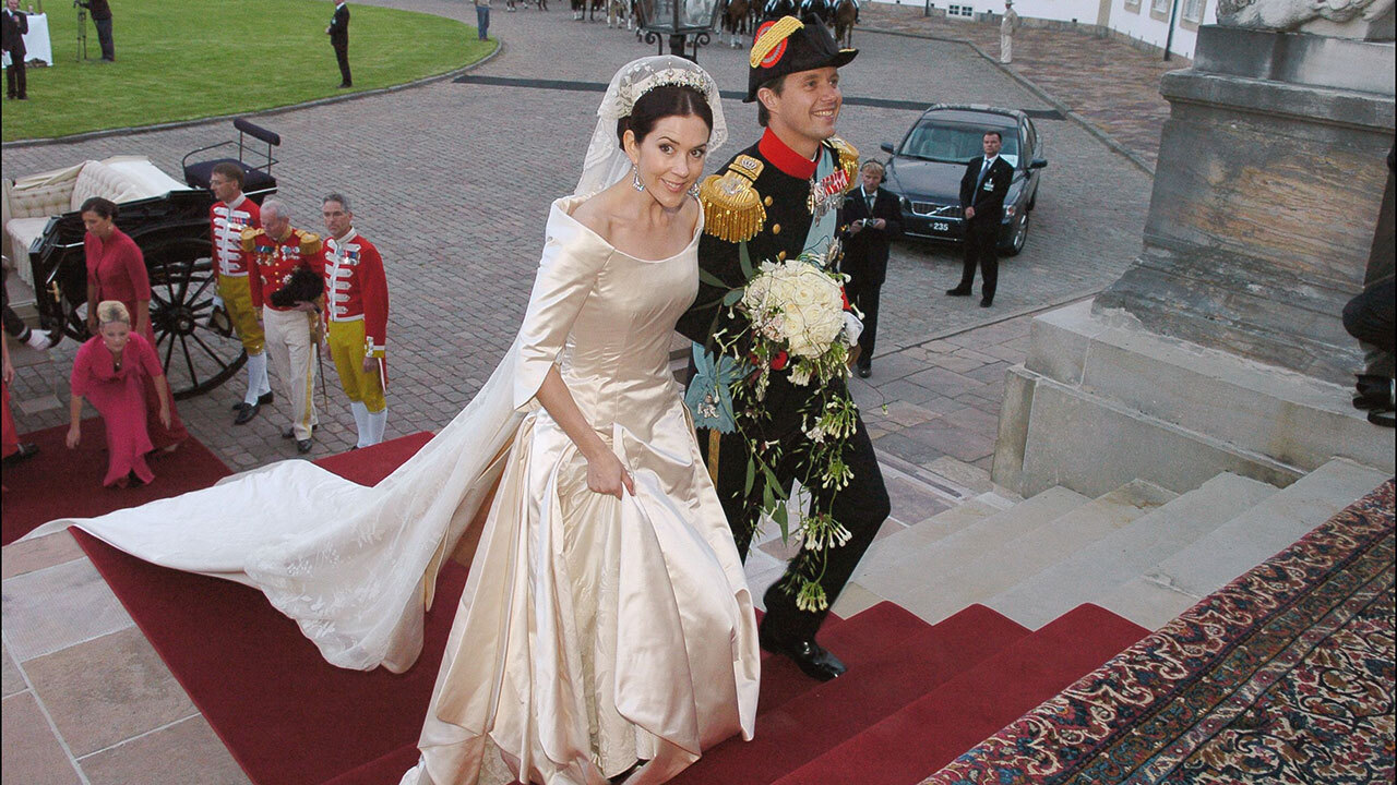 Queen Mary’s wedding dressmaker reveals process behind iconic gown 