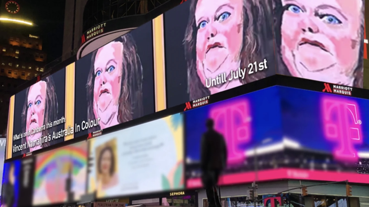 Petition to put Gina Rinehart's portrait in Times Square goes viral