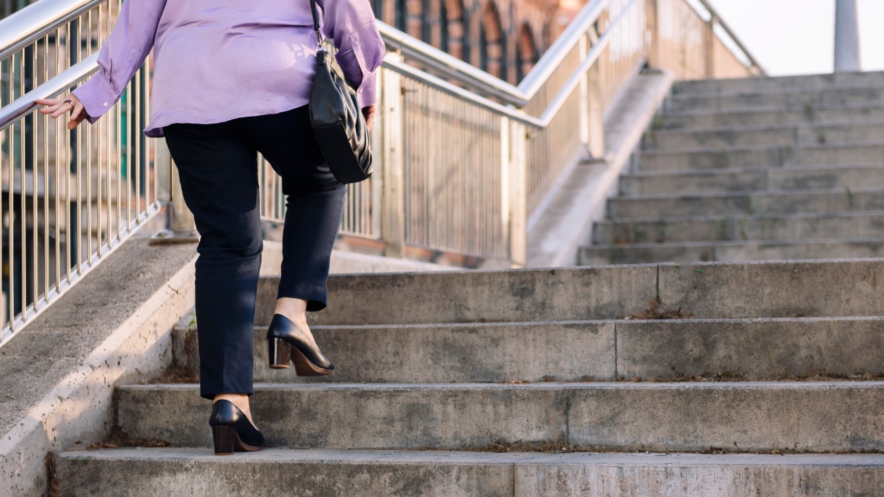 Step up: take the stairs to help your heart