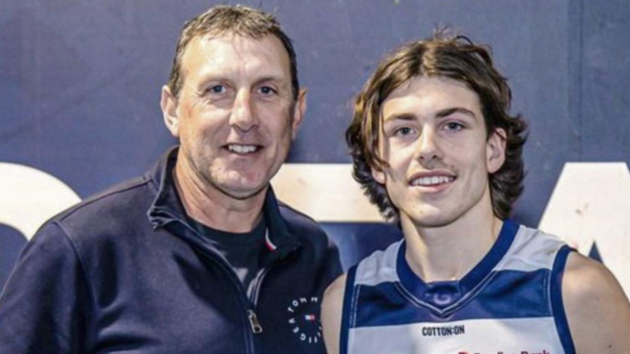 AFL great's son in induced coma after mystery brain infection
