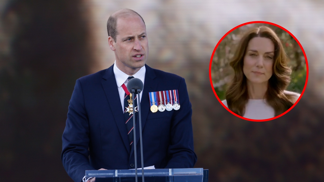 Prince William gives emotional update on Princess Catherine