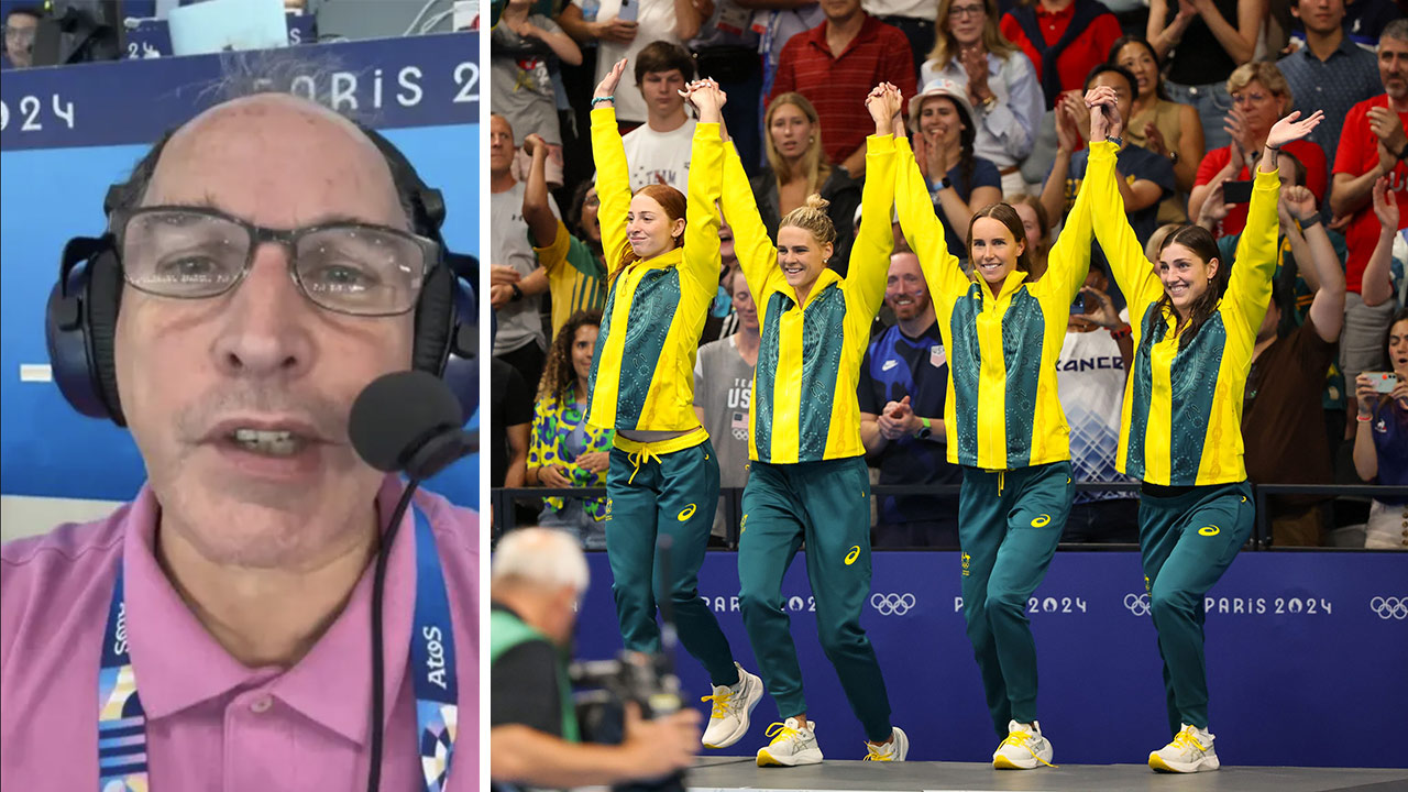 Commentator sacked after sexist comment on Aussie swim team