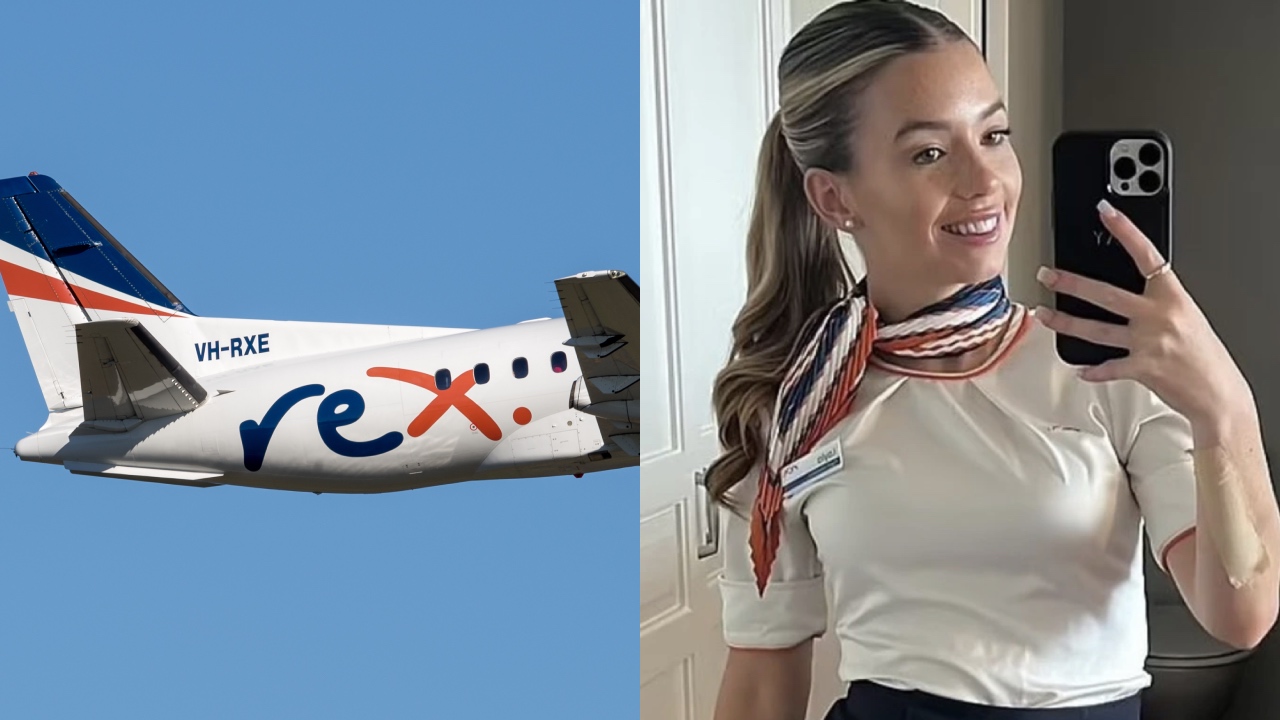 "Heartbroken": Sacked Rex Airlines hostess speaks out