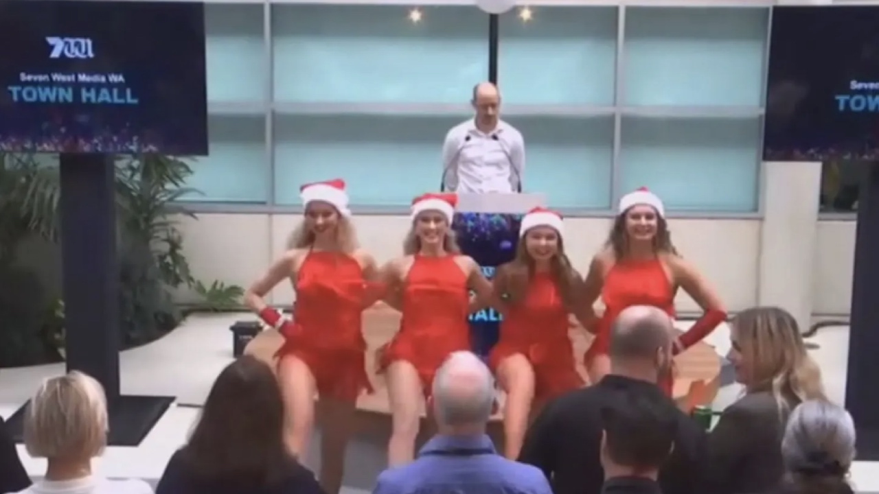 "Sexy Santas" cause outrage at Seven staff meeting