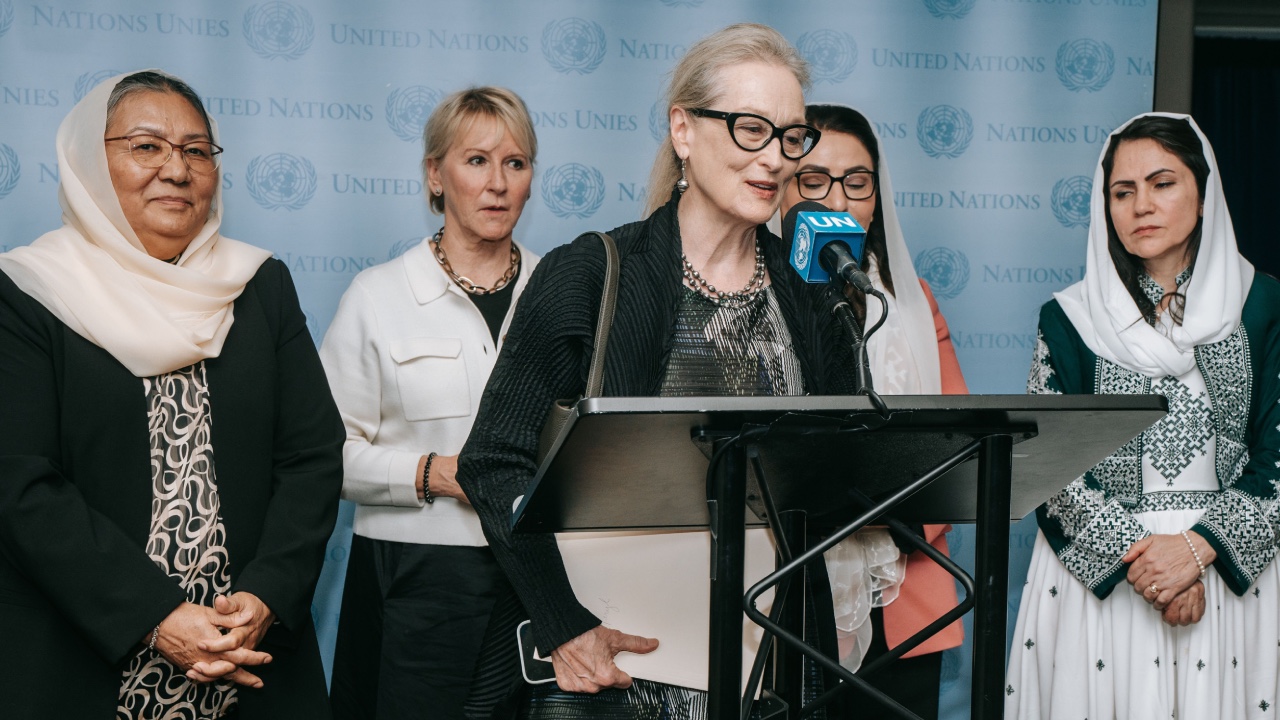 Meryl Streep advocates for women in powerful UN speech