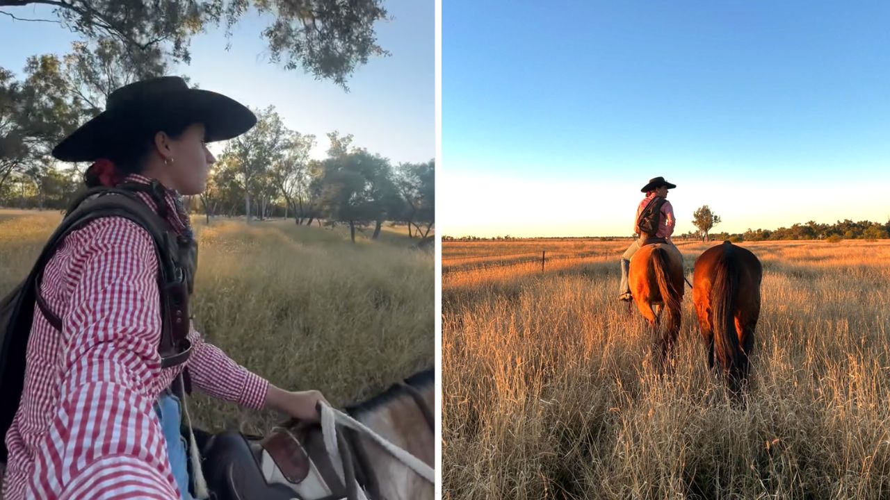 Incredible reason behind Aussie woman's 5,500km outback ride