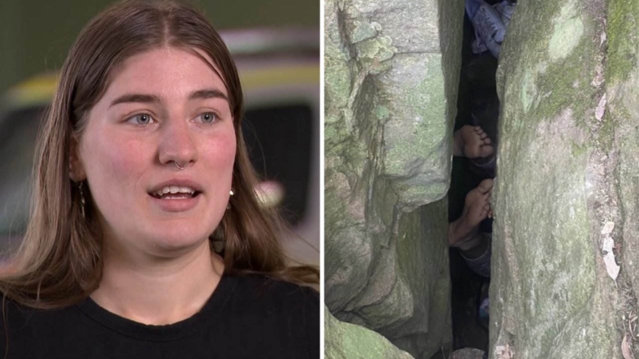  "I thought I was Bear Grylls": Woman speaks out after being trapped upside-down for 7 hours