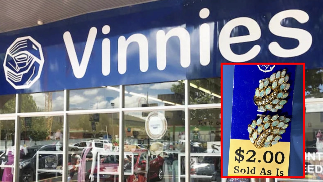 "What a score": Woman finds rare gems in Vinnie's op shop