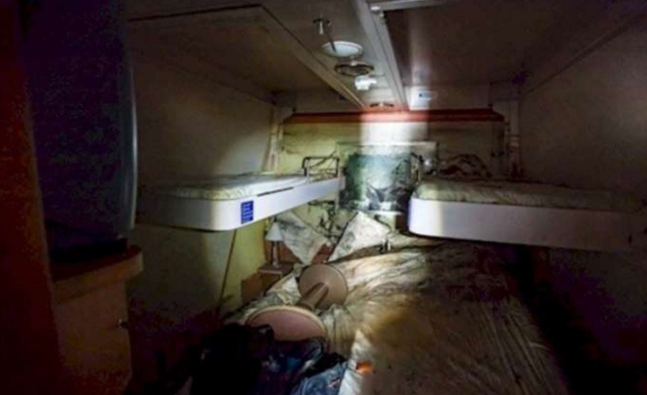 10 Haunting Images Inside An Abandoned Cruise Ship Oversixty 5820