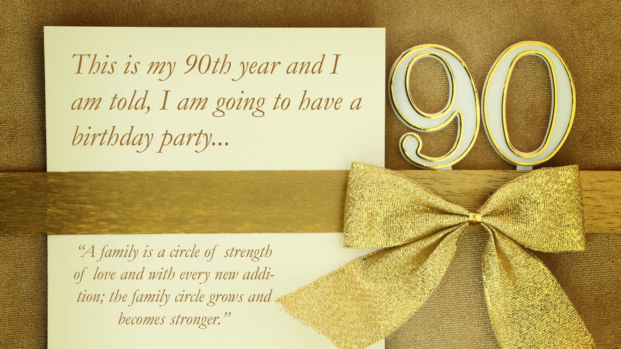 90 year old s Beautiful Birthday Speech Reflecting On Her Life OverSixty