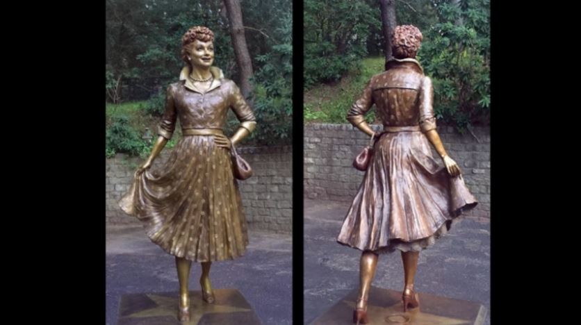 New Lucille Ball Statue Replaces “scary Lucy” Oversixty