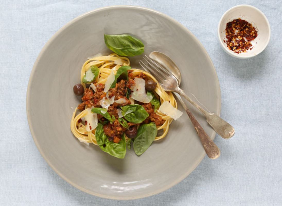 Slow-cooked spaghetti bolognese | OverSixty