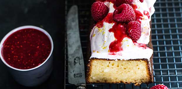 lemon curd tart with olive oil