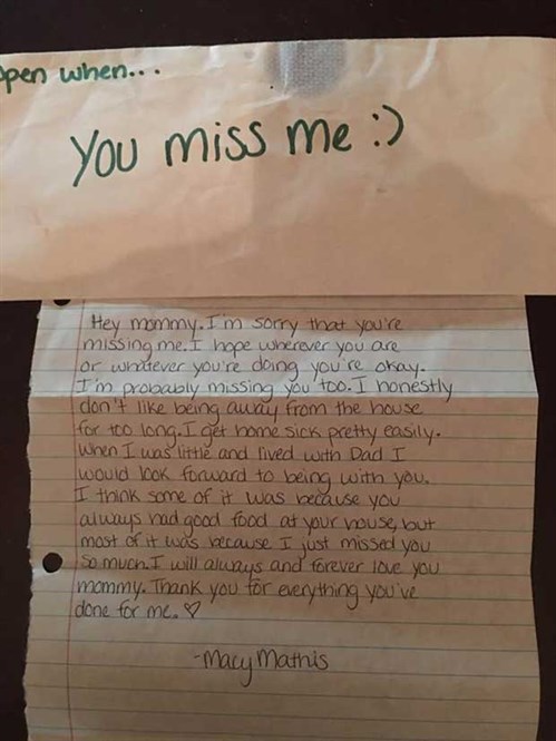 Grieving Mum Finds Letters From Her Late Daughter | OverSixty