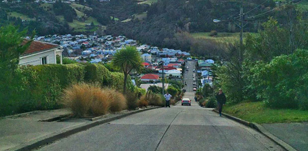 Living on the steepest street in the world 