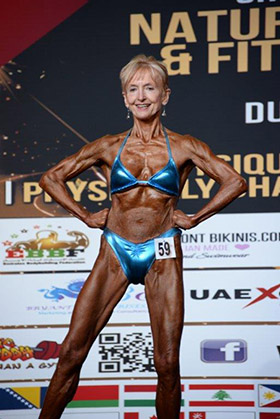 74-year-old bodybuilder