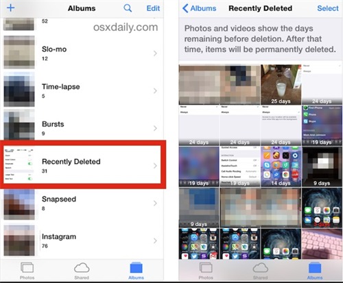 How To Recover Deleted Photos In Text Image