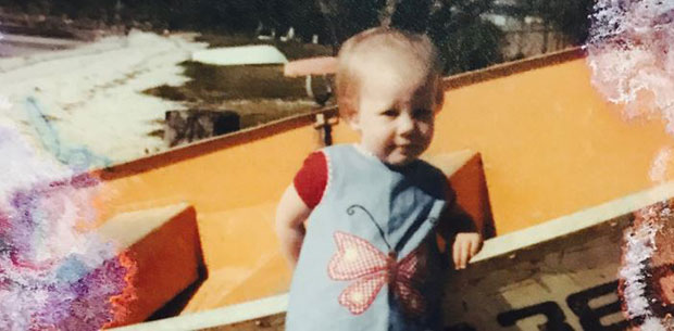 Can you tell who this former Home and Away star is?