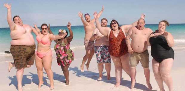 Inside the resort that caters to overweight guests only