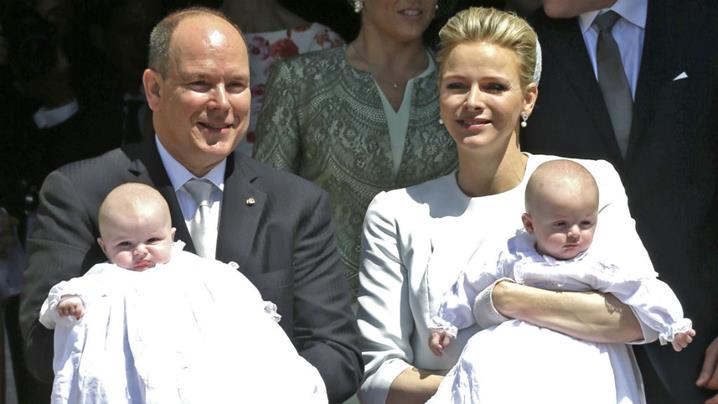 Monaco's royal twins Jacques and Gabriella baptised | OverSixty