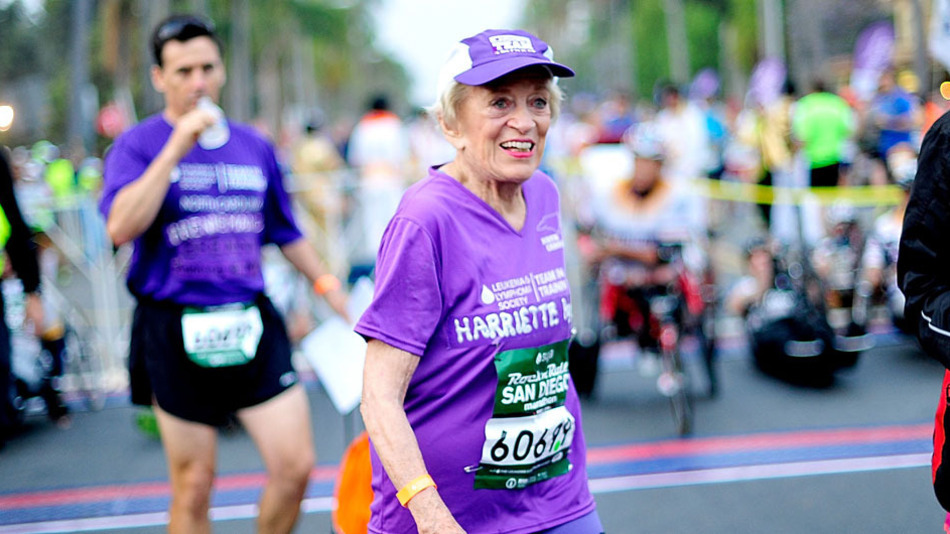 Meet the 92-year-old who just became the oldest woman to finish a marathon
