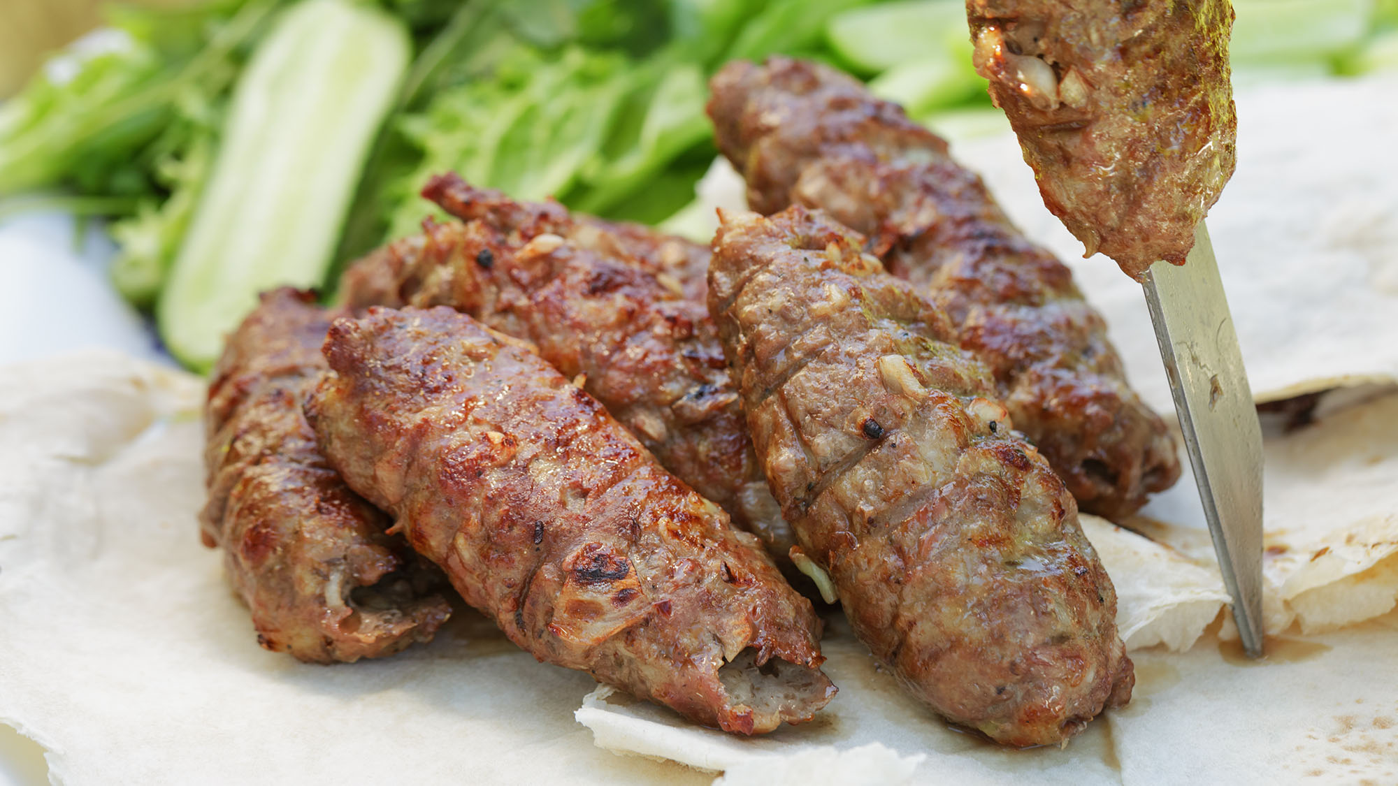 Lamb kofta skewers | OverSixty