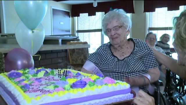 100-year-old woman says booze is her secret to a long life