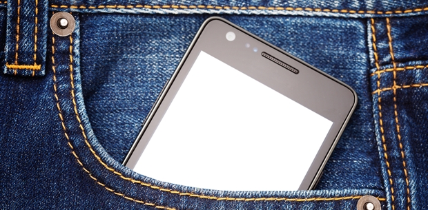 You should never carry your phone in your pocket