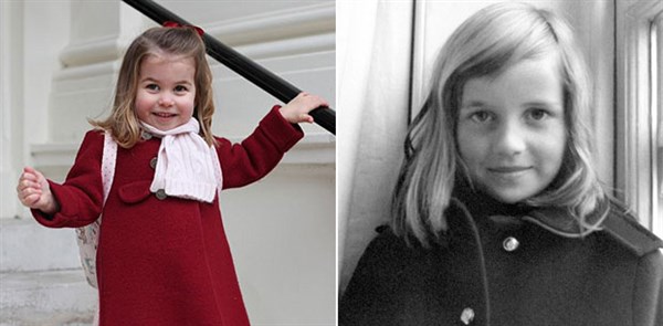 Royal fans spot resemblance between Princess Charlotte and young ...