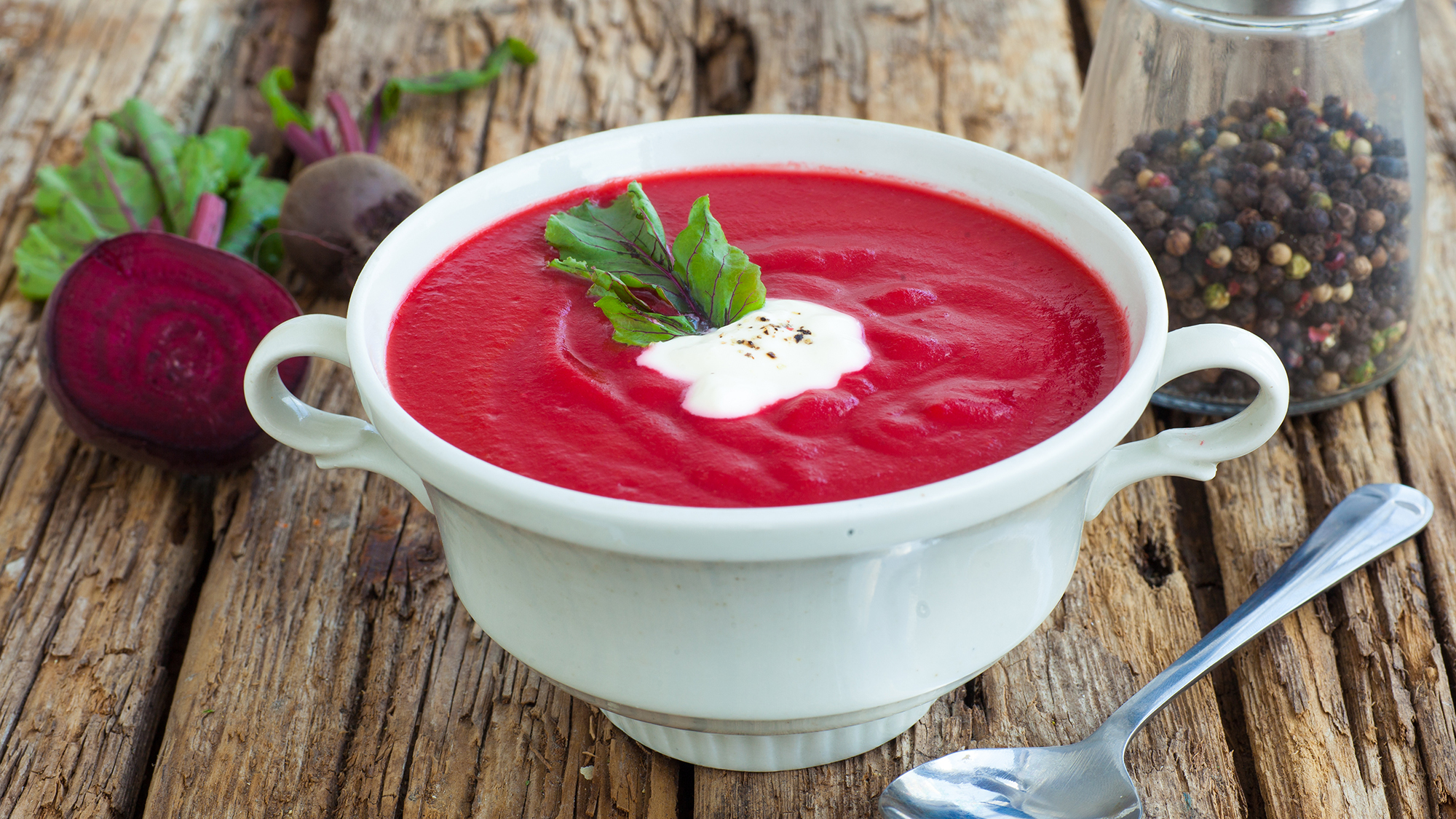 Roasted beetroot soup | OverSixty