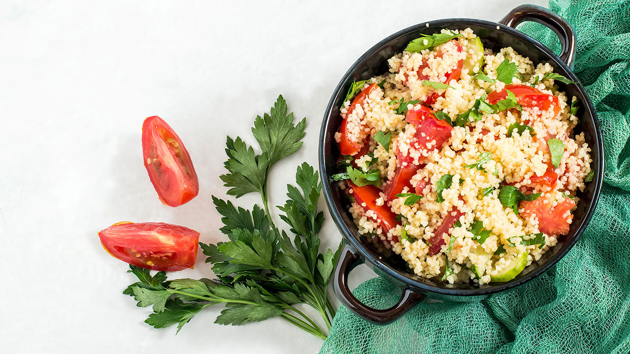 Fetta and couscous salad | OverSixty