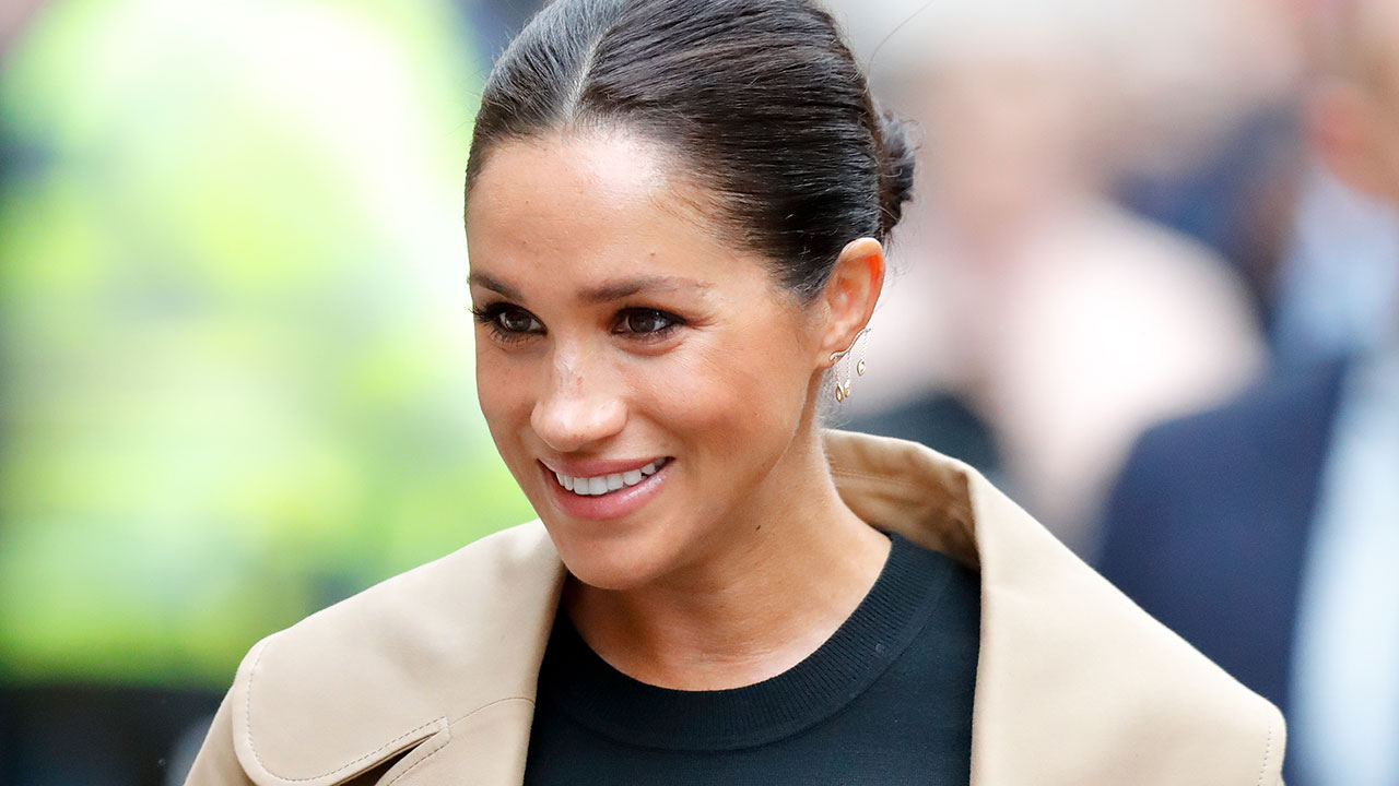 Pregnant Duchess Meghan returns to work with growing bump