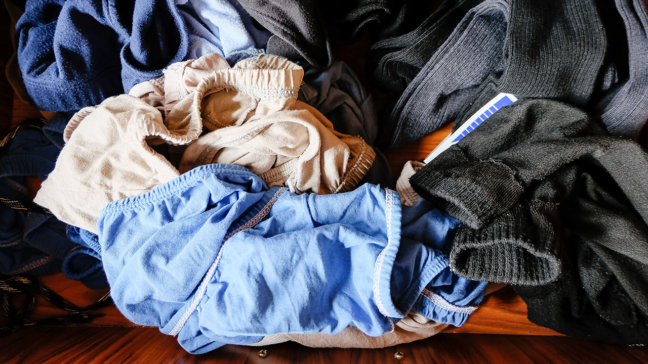 Woman's genius travel hack for packing undies