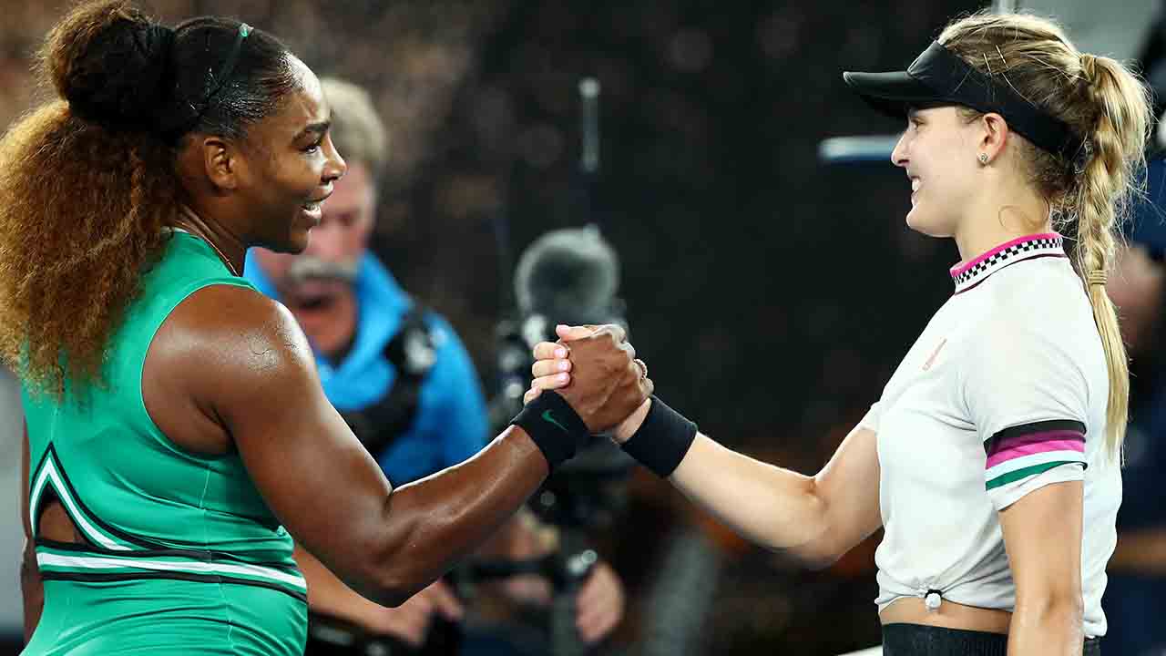 Aussie fans are furious at Channel 9 for snubbing Serena Williams at Australian Open
