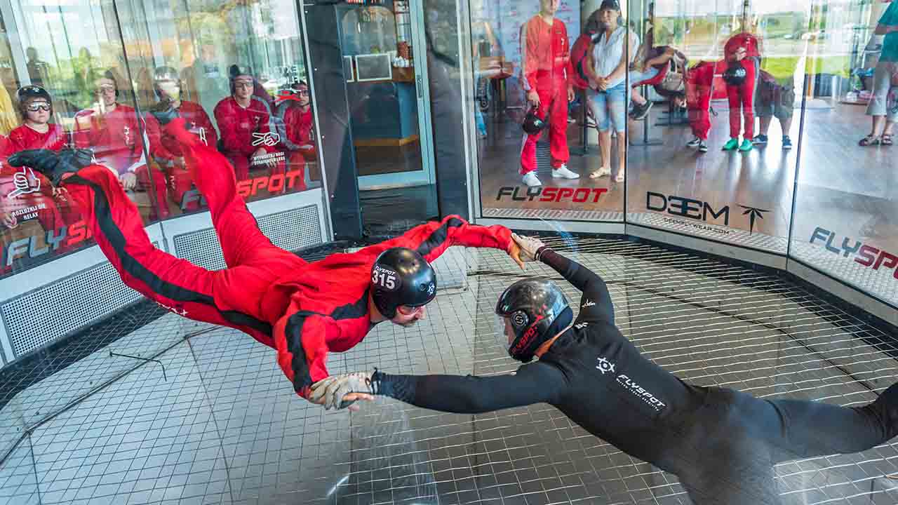 What’s it like to go indoor skydiving?