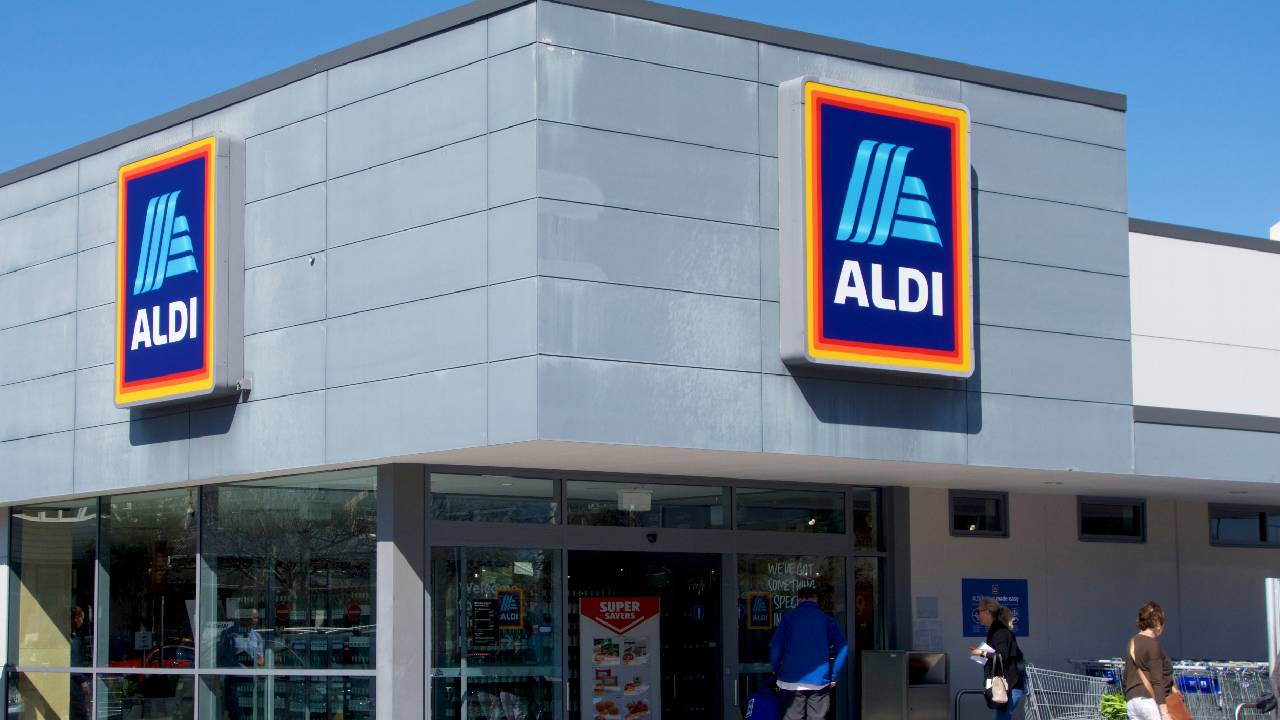 aldi suitcase sale