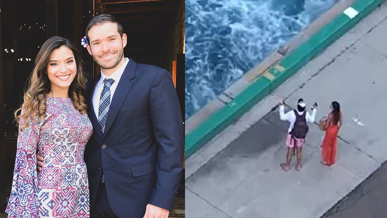 Stranded couple reveal “nightmare” moment their cruise ship ditched them