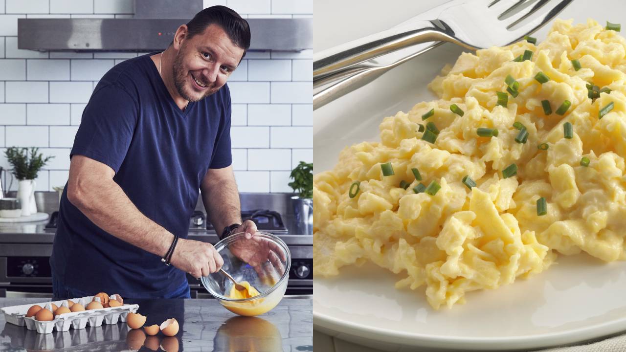 Manu Feildel’s secret to creating perfect scrambled eggs