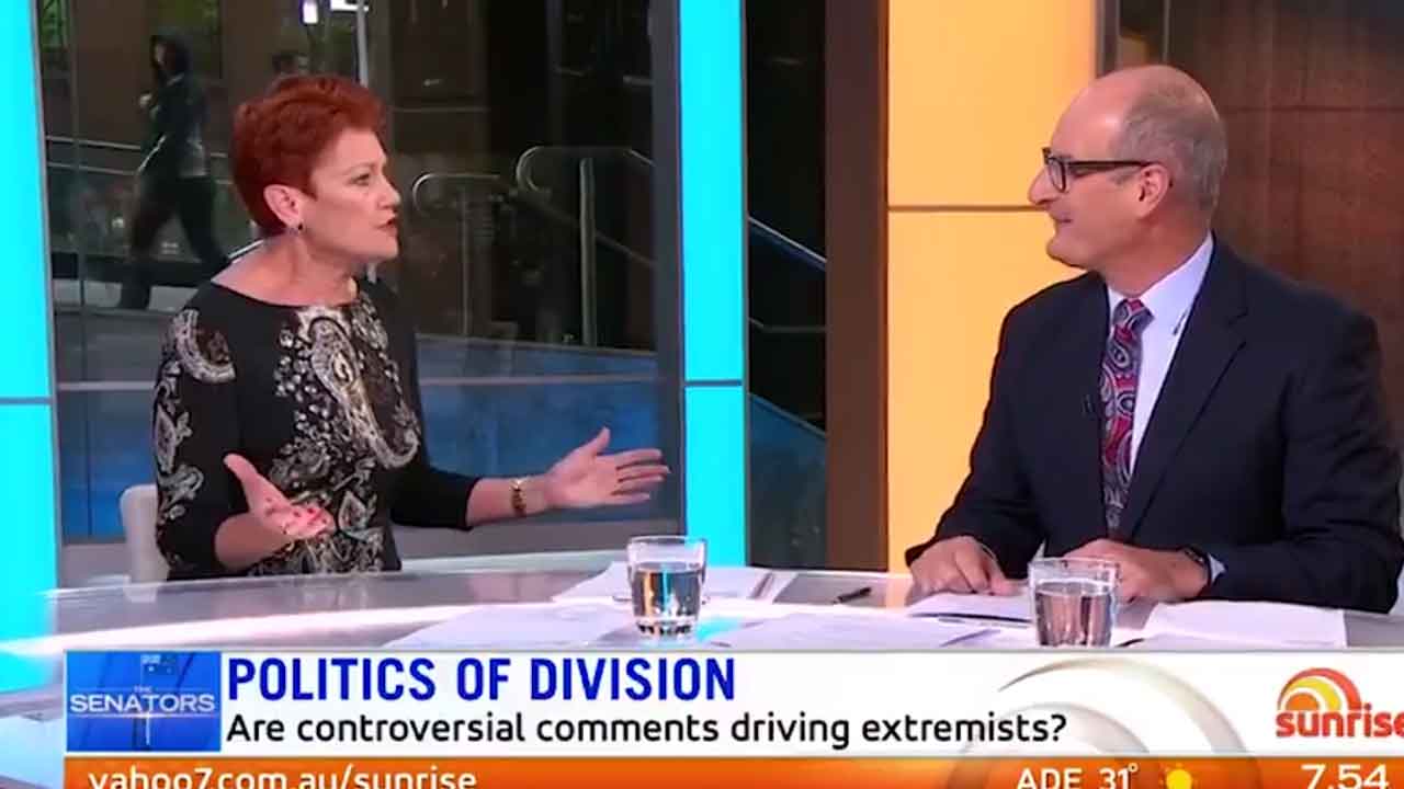 “Disgusted”: Calls to sack Kochie after fiery debate with Pauline Hanson