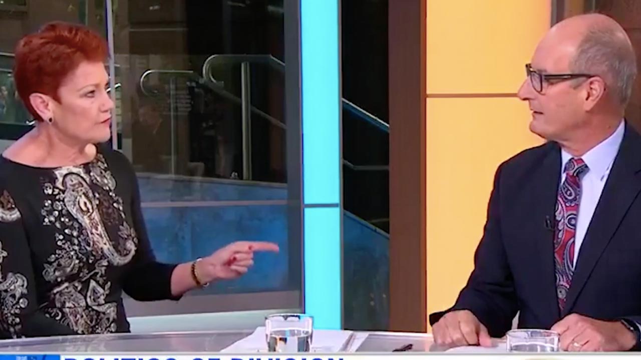 “She tipped me over the edge”: Kochie defends behaviour on Sunrise after Pauline Hanson feud