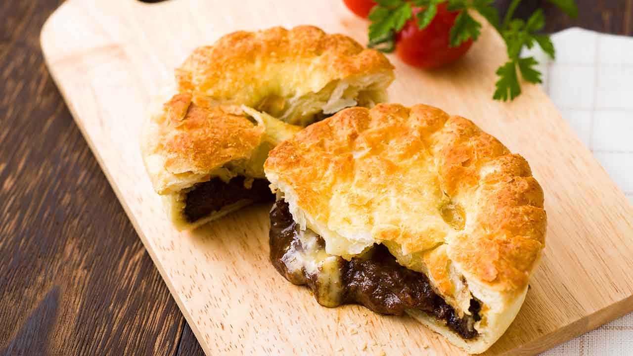 This beef red wine pie will melt in your mouth