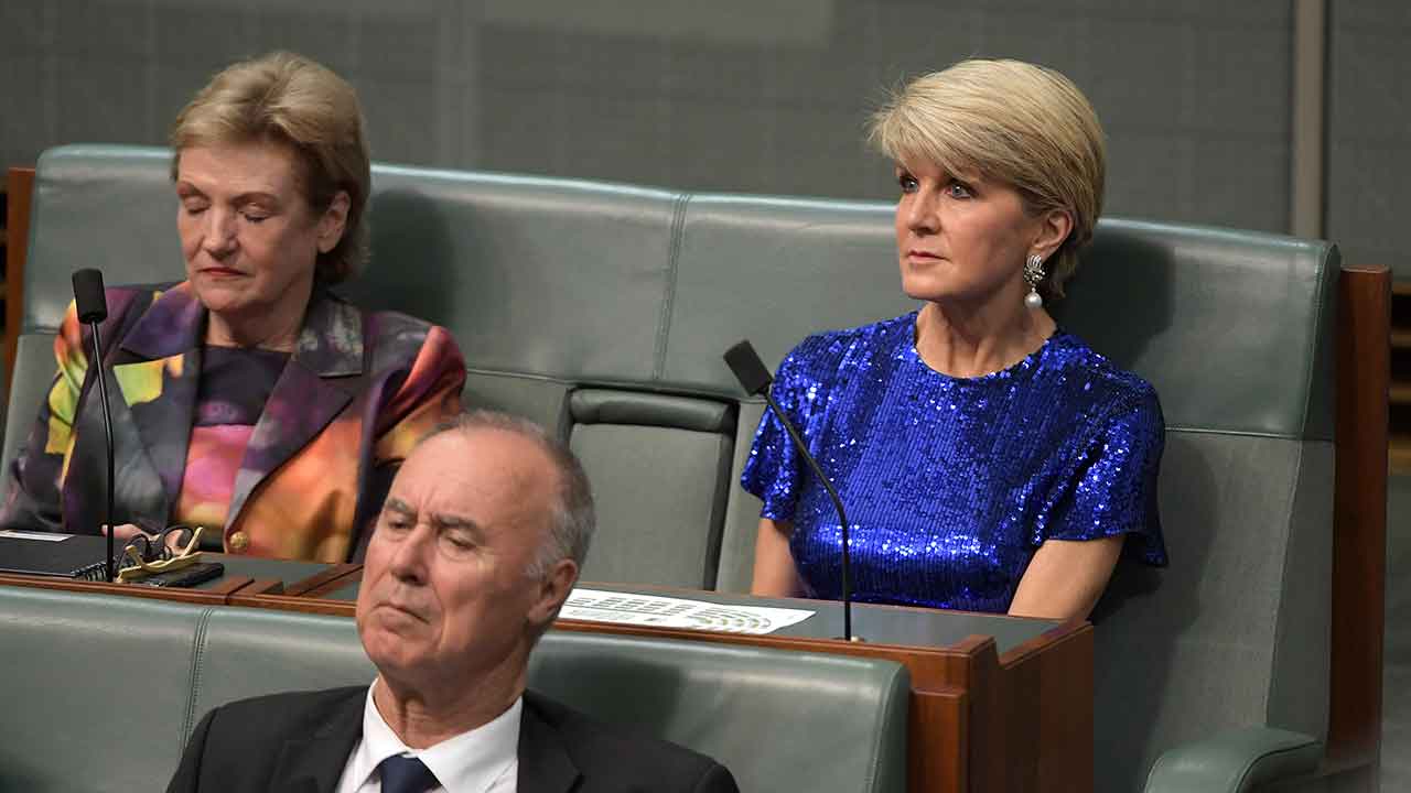The one piece of fashion advice Julie Bishop ignored in parliament 