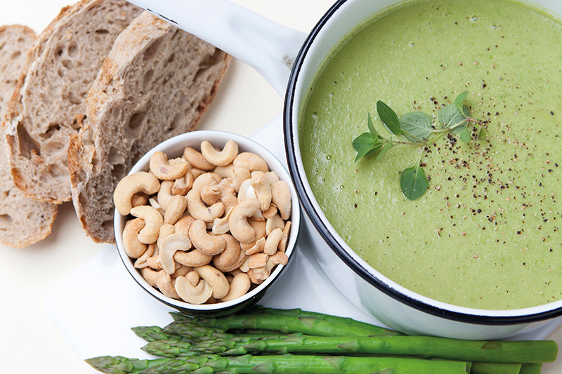 The best recipe you need to try: Green Pea and Asparagus Soup