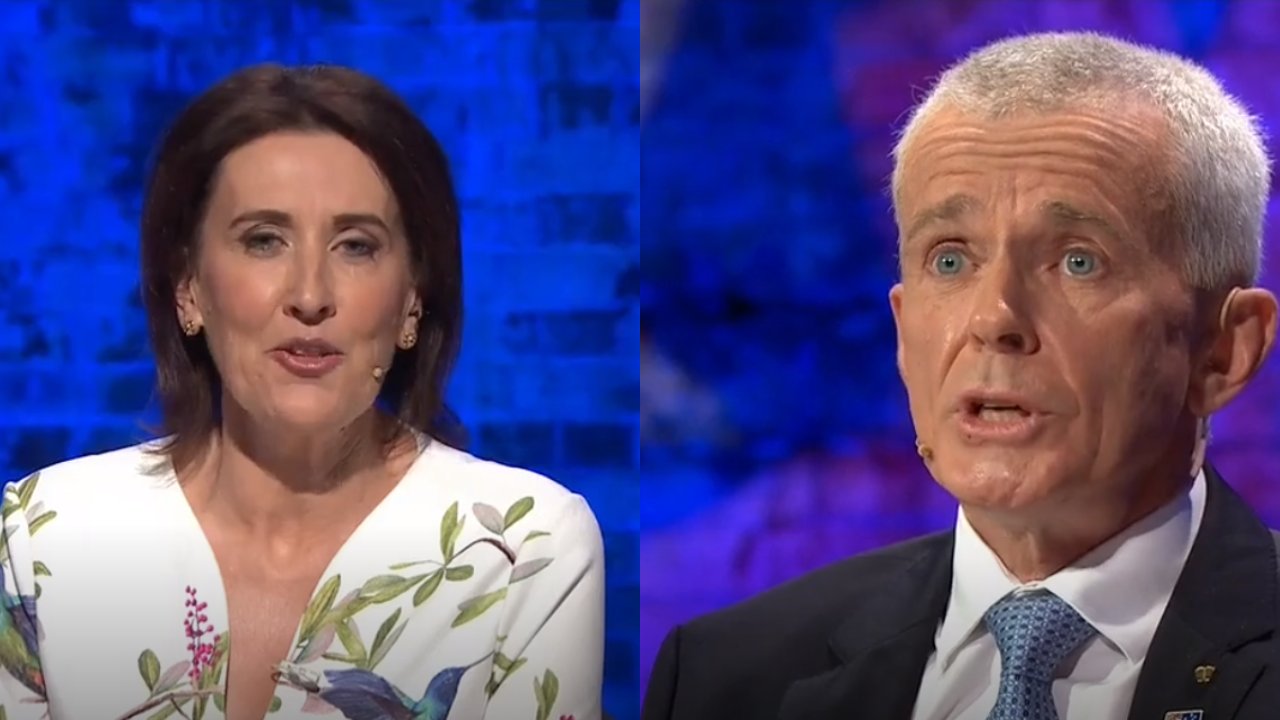 The fiery moment you missed on Q&A after brutal stare-down: "I'm the host"