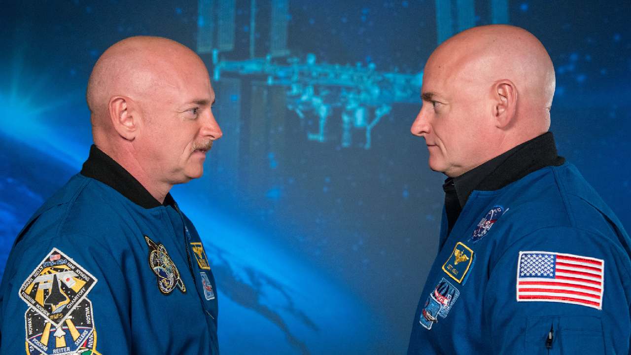 Does a year in space make you older or younger?