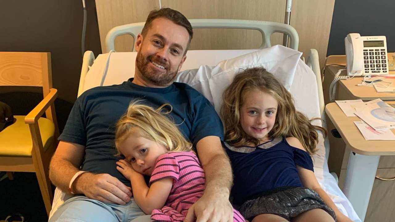 Grant Denyer reveals how his daughters saved him during his “worst times”