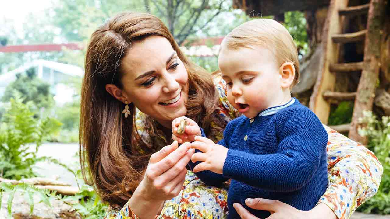 Prince Louis' first steps caught on camera in stunning new royal photo album